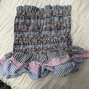 SHEIN Striped Mini Skirt